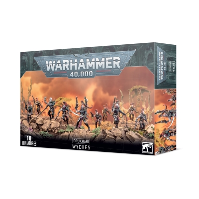 Drukhari: Wyches w sklepie z tanimi figurkami Games Workshop